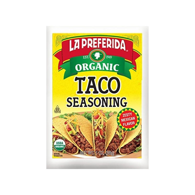 La Preferida Organic Taco Seasoning, 1 OZ - Trustables
