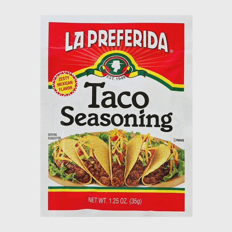 La Preferida Taco Seasoning, 1.25 OZ - Trustables