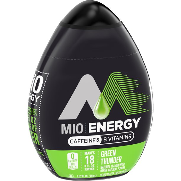 Mio Energy Liquid Water Enhancer, Mio Green Thunder, mio energy green thunder water enhancer, mio water enhancer
