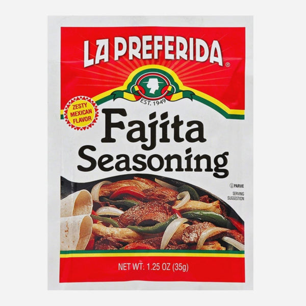 La Preferida Fajita Seasoning, 1.25 OZ - Trustables