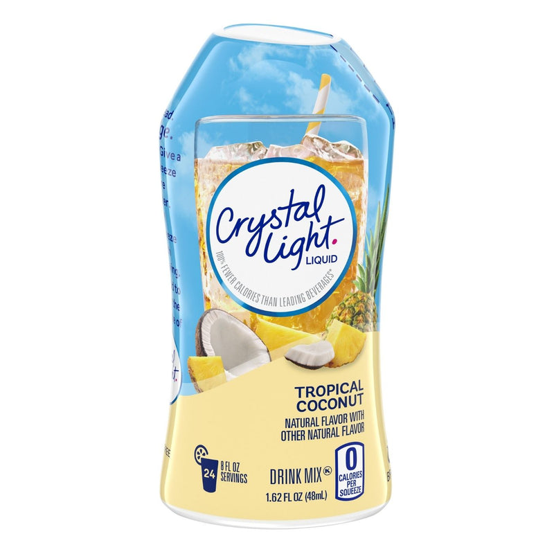 Crystal Light Liquid Drink Mix, Tropical Coconut, 1.62 OZ - Trustables