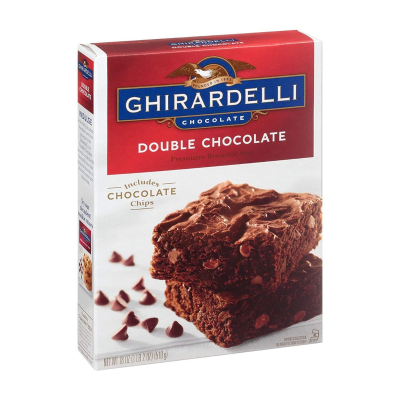 Ghirardelli Double Chocolate Brownie Mix 18 OZ - Trustables