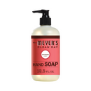 Mrs. Meyer's Clean Day Liquid Hand Soap, Rhubarb Scent, 12.5 ounce bottle - Trustables