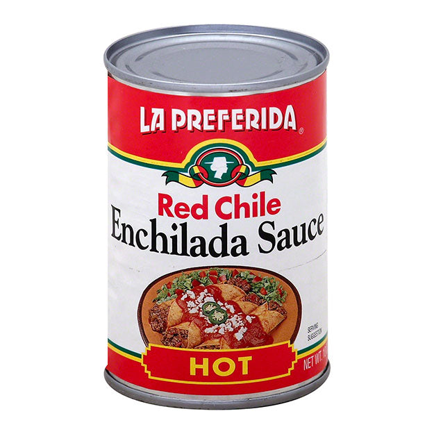 La Preferida Red Enchilada Sauce, Hot, 10 OZ - Trustables