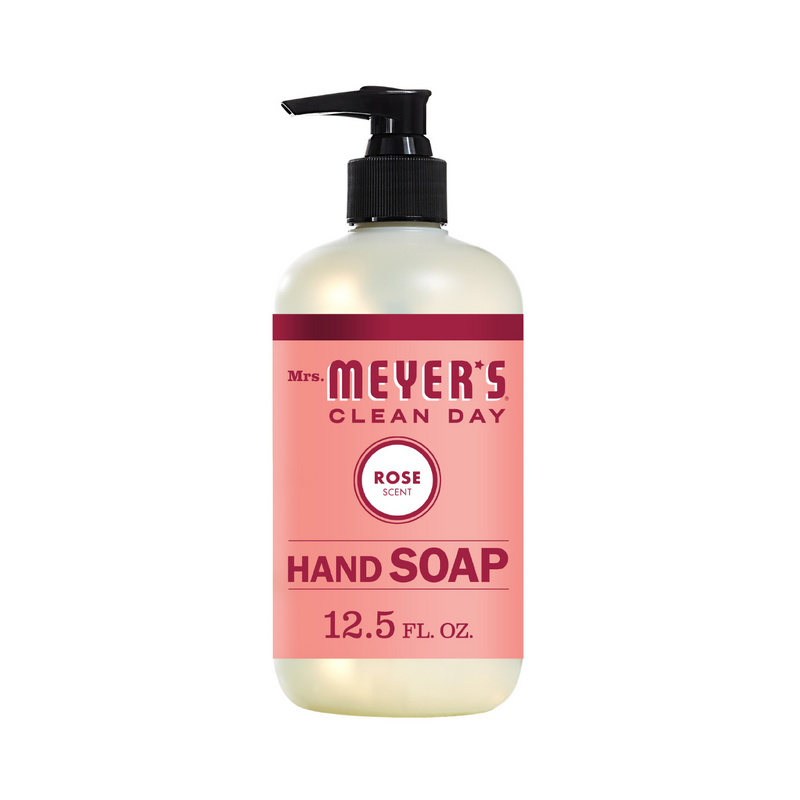 Mrs. Meyer's  Liquid hand Soap Rose, 12.5 OZ - Trustables