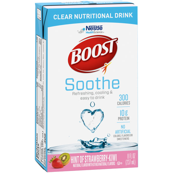 Boost Soothe Clear Nutritional Drink, Strawberry Kiwi, 8 FL OZ - Trustables