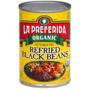 La Preferida Organic Refried Black Beans , 15 OZ - Trustables