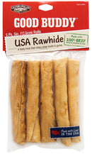 Castor & Pollux Good Buddy USA Rawhide Sticks Dog Treats, 5 PK - Trustables