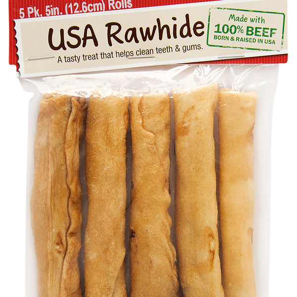 Castor Pollux Good Buddy USA Rawhide Sticks Dog Treats, PK