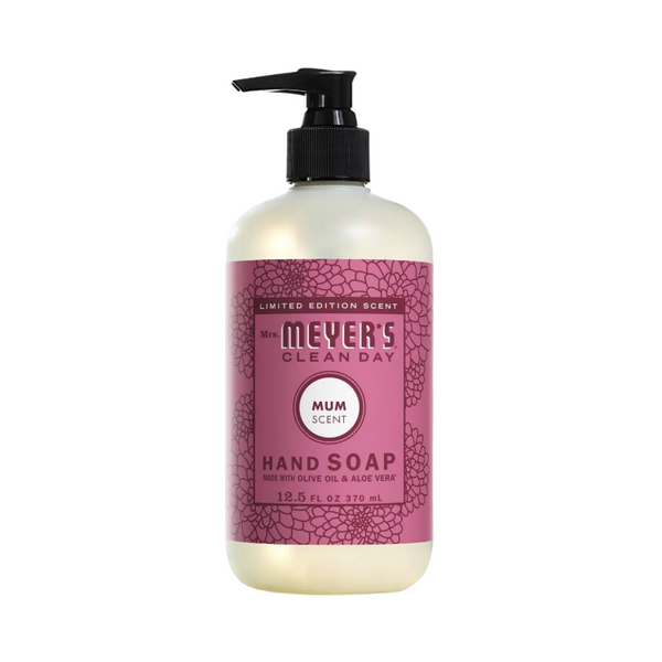Mum Liquid hand soap, Mrs. Meyer's Liquid Hand Soap Mum, 12.5 OZ - Trustables
