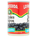 La Preferida Low Sodium Black Beans , 15 OZ