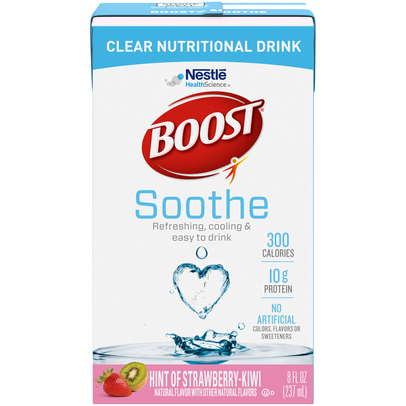 Boost Soothe Clear Nutritional Drink, Strawberry Kiwi, 8 FL OZ - Trustables