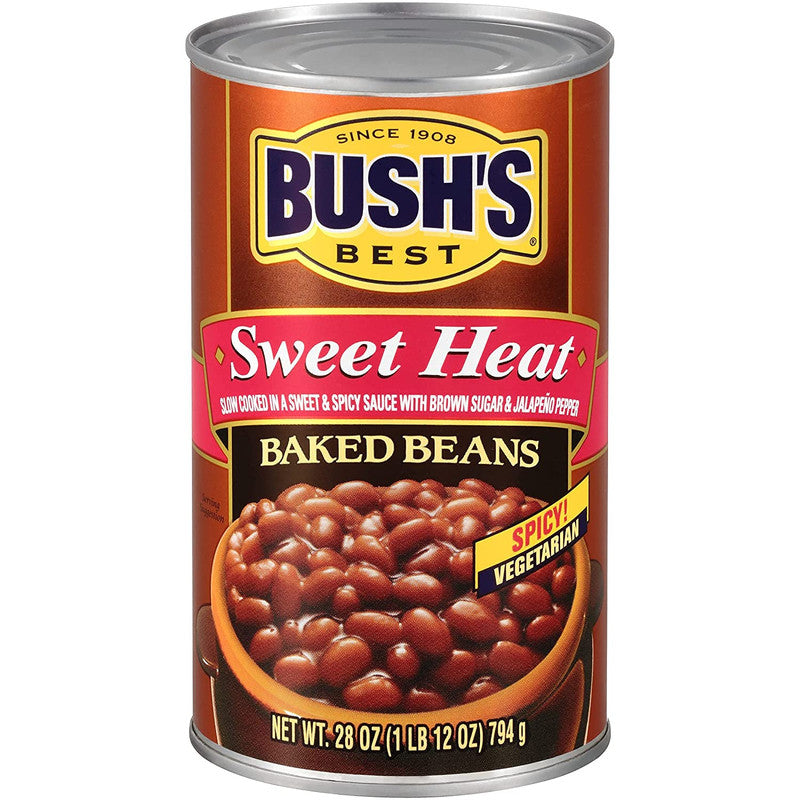Bush's Best Sweet Heat Baked Beans, 28 OZ - Trustables