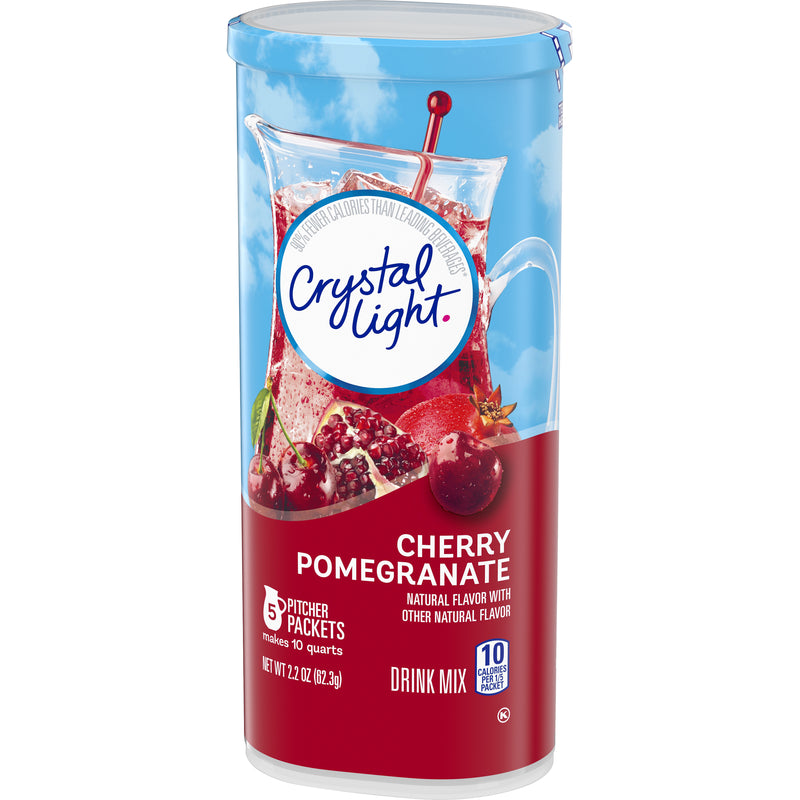 Crystal Light Pitcher Packets, Cherry Pomegranate, 2.2 OZ - Trustables
