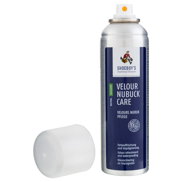 Shoeboy's Velour Nubuck Care Waterproofing Spray, Neutral - Shine, Nourishment for Leather - 200 ML - Trustables