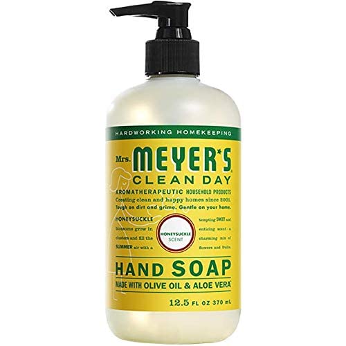 Mrs. Meyer's  Hand Soap Variety, 1 Honey Suckle Refill, 1 Honey Suckle Hand Soap, 1 CT - Trustables