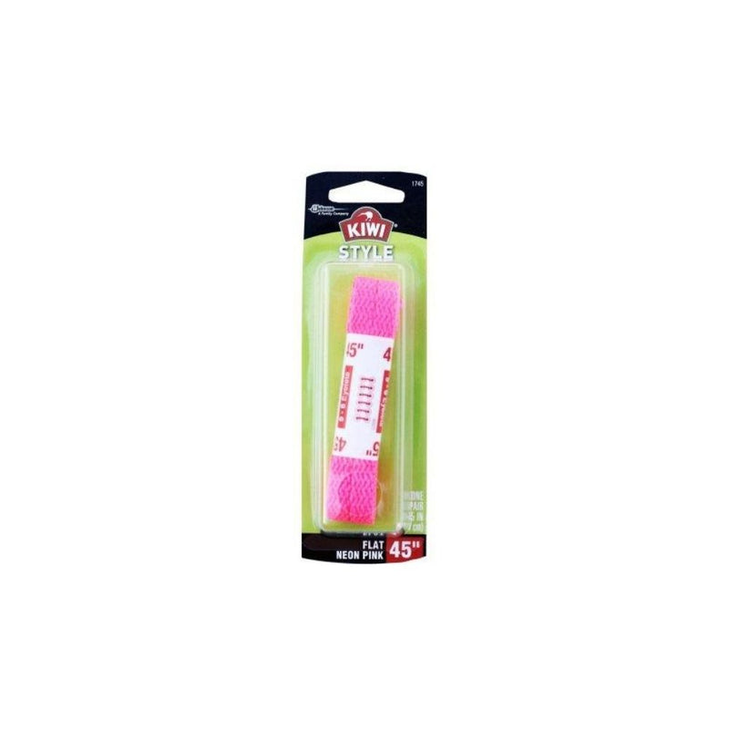KIWI Flat Bright Pink 45 Inches, 1 PR - Trustables
