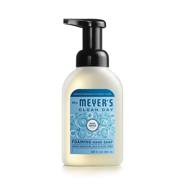 Mrs. Meyer's Clean Day Foaming Hand Soap, RainWater Scent, 10 ounce bottle - Trustables
