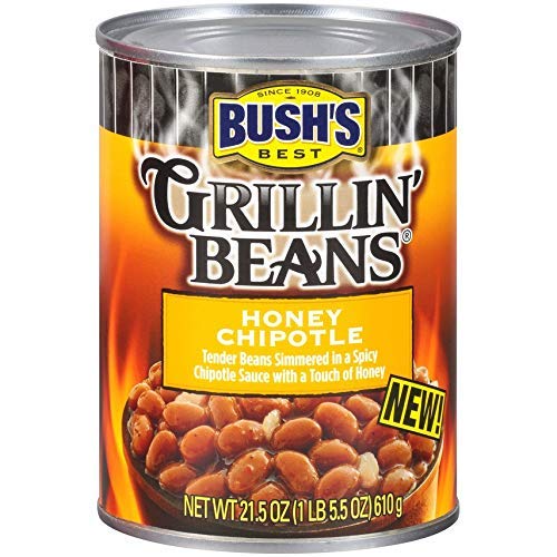 Bush's Best Honey Chipotle Grillin' Beans, 21.5 OZ - Trustables