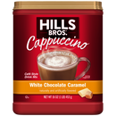 Hills Bros White Chocolate Caramel Cappuccino, 160z Hills Bros White Chocolate Caramel Cappuccino