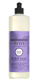 Mrs. Meyer's  Spring Dish Soap 3 Scent Variety, 1 Lilac, 1 Mint, 1 Peony, 1 CT - Trustables