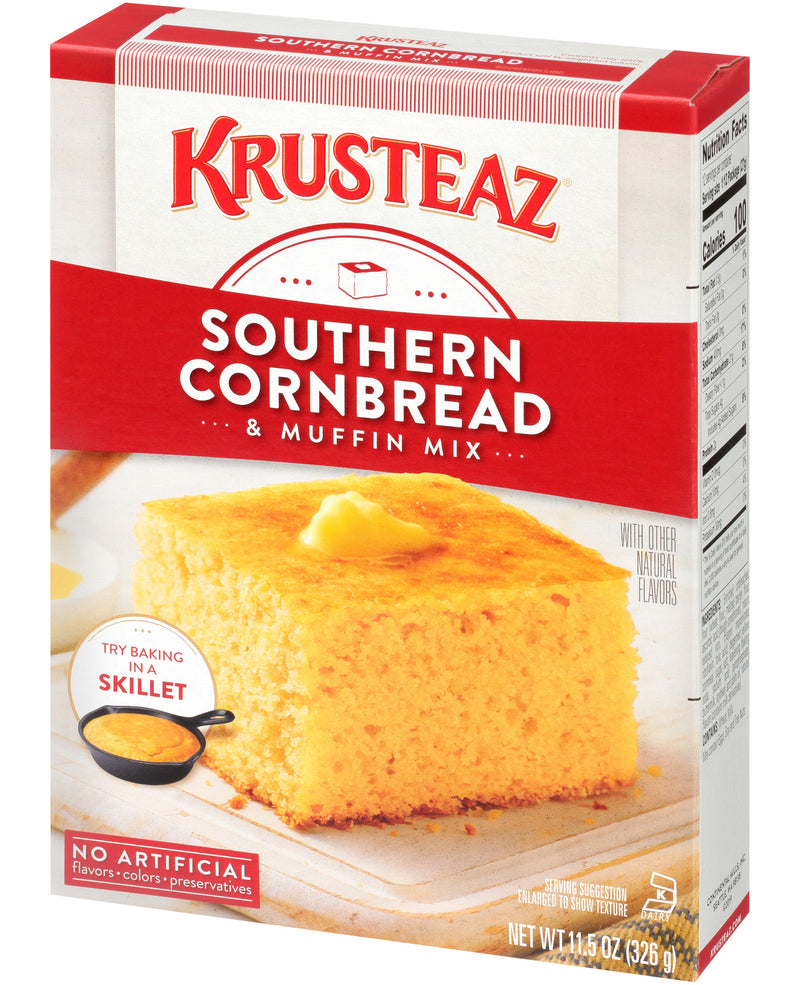 Krusteaz Southern Cornbread and Muffin Mix, 12 OZ - Trustables