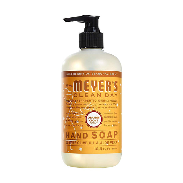 Mrs. Meyer's Liquid Hand Soap Orange Clove 12.5 OZ - Trustables