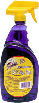 Sparkle Glass Cleaner Spray, Ammonia-Free Original Formula Glass Cleaner, Leaves No Streaks, 33.8 FL OZ Spray Bottle (Pack of 1) - Trustables