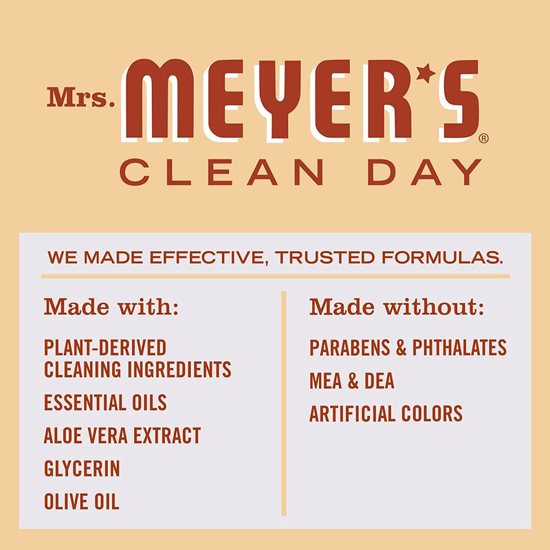 Mrs. Meyer's  Liquid Hand Soap Refill Variety Pack, 1 Oat Blossom, 1 Plumberry , 1 CT - Trustables