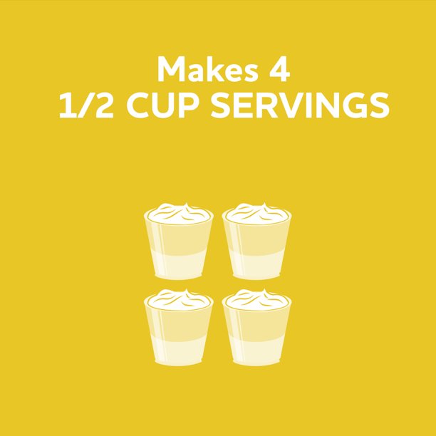 Jell-O Sugar Free Instant Pudding Mix, Lemon, 1 OZ - Trustables