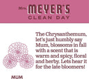 Mrs Meyers Clean Day Mum Blossoms and Floral Scents