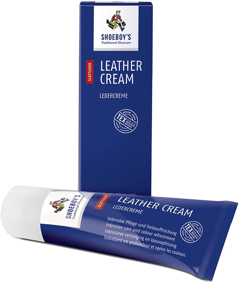 Shoeboy's Leather Cream, Dunkelbraun, 75 ML - Trustables