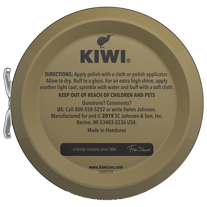 KIWI Polish Paste Black, 2.5 OZ