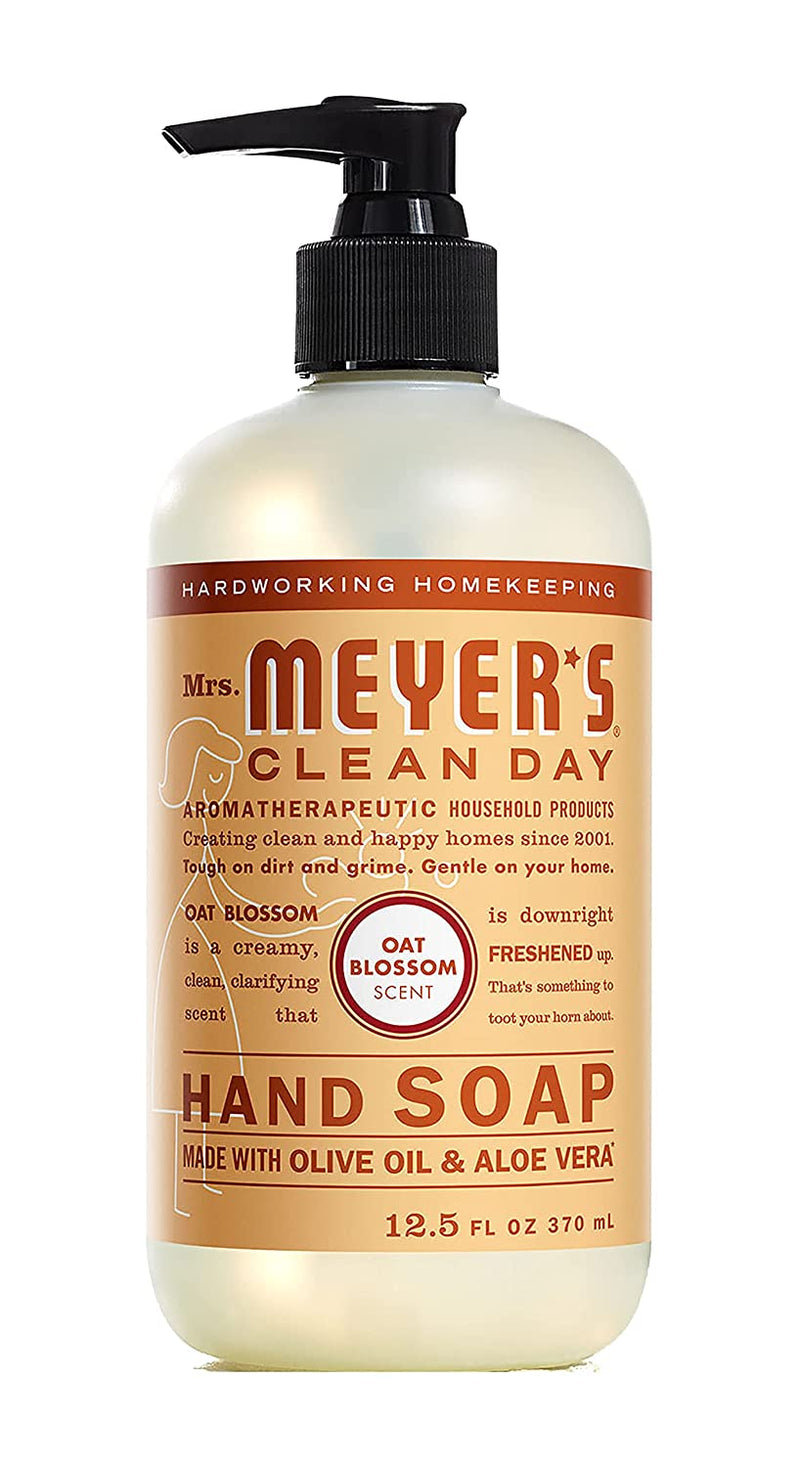 Mrs. Meyer's  Mrs. Meyer's  Liquid Hand Soap 3 Scent Variety Pack, 1 Rainwater, 1 Oat Blossom, 1 Plumberry, 1 CT - Trustables