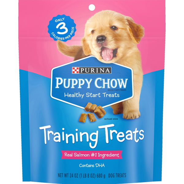 Purina Puppy Chow Training Treats, Healthy Start Salmon Treats , 24 OZ - Trustables