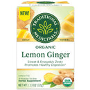Traditional Medicinals Organic Lemon Ginger Tea, 1.13 OZ - Trustables