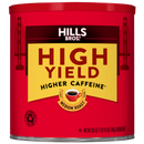 Hills Bros High Yield Coffee, coffee with higher caffeine