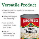 La Preferida White Hominy, 29 OZ - Trustables