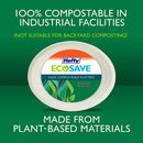 Hefty EcoSave Compostable Paper Plates, Large Oval Platter, 10 CT - Trustables