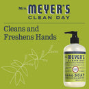Mrs. Meyer's Liquid Hand Soap Lavender & Lemon Verbena 12.5 oz Each, 2 Count - Trustables
