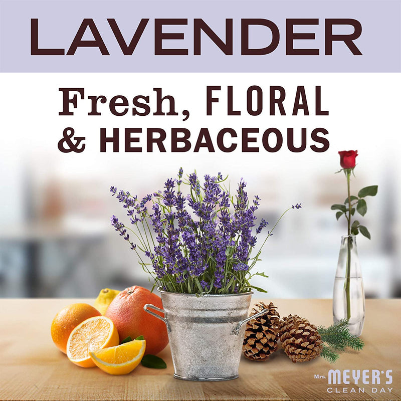Mrs. Meyer's Lavender Kitchen set, Dish soap, Hand soap, and Multi-surface Cleaner, Lavender, 1 CT - Trustables