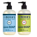 Mrs. Meyer's  Hand Soap Variety Pack, 1 Lemon Verbena, 1 Rainwater, 1 CT - Trustables