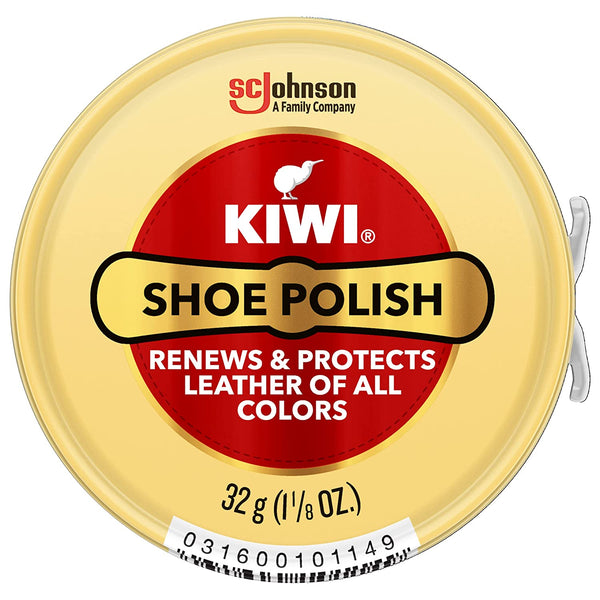 KIWI Shoe Polish Neutral, 1.125 OZ