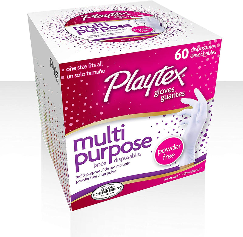 Playtex Multi-Purpose Latex Gloves, 60 count box - Trustables