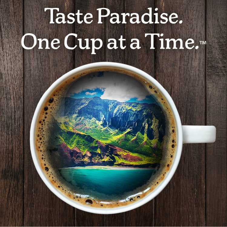 Taste Paradise one sip of coffee at a time, paradise coffees, Island coffees, sustainable ground coffee