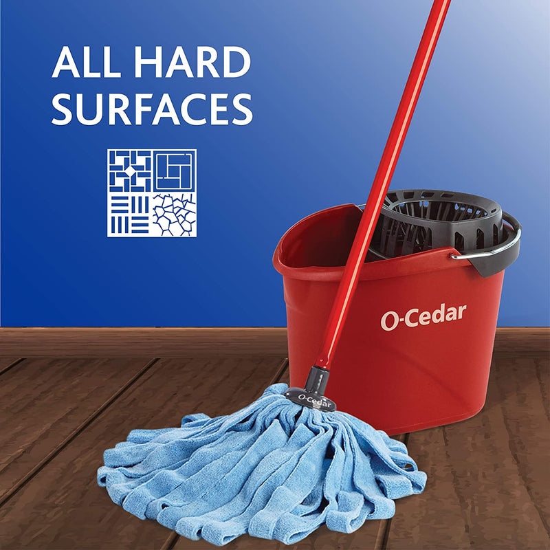 O-Cedar Microfiber Cloth Mop w/Telescopic Handle