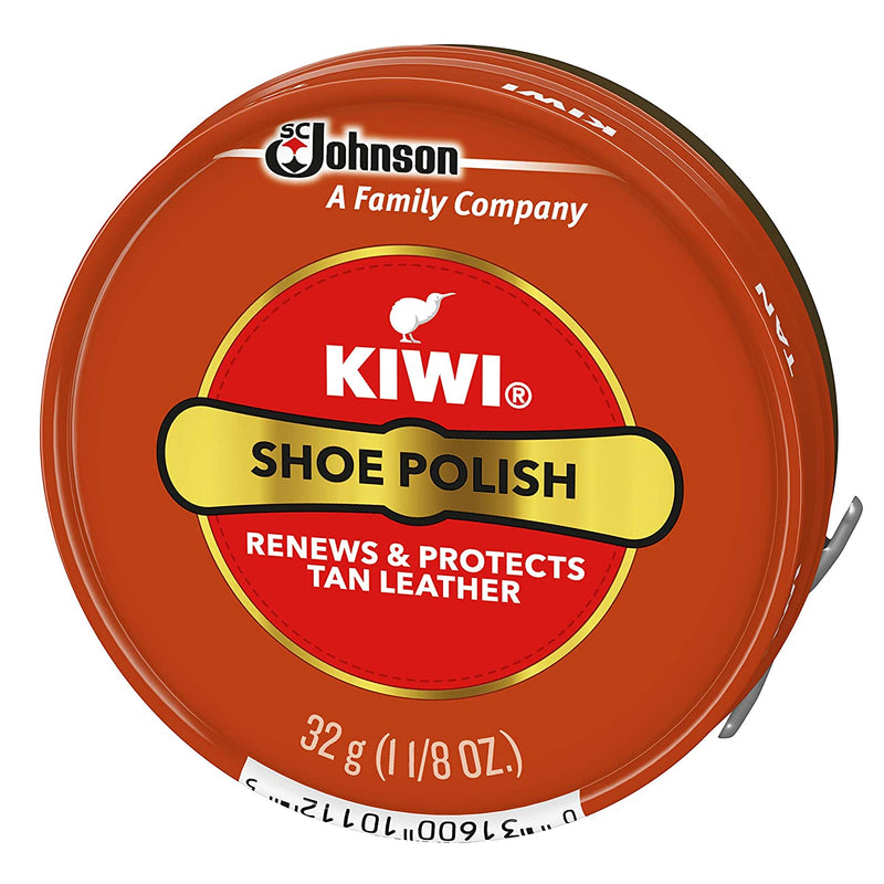 KIWI Shoe Polish Tan, 1.125 OZ