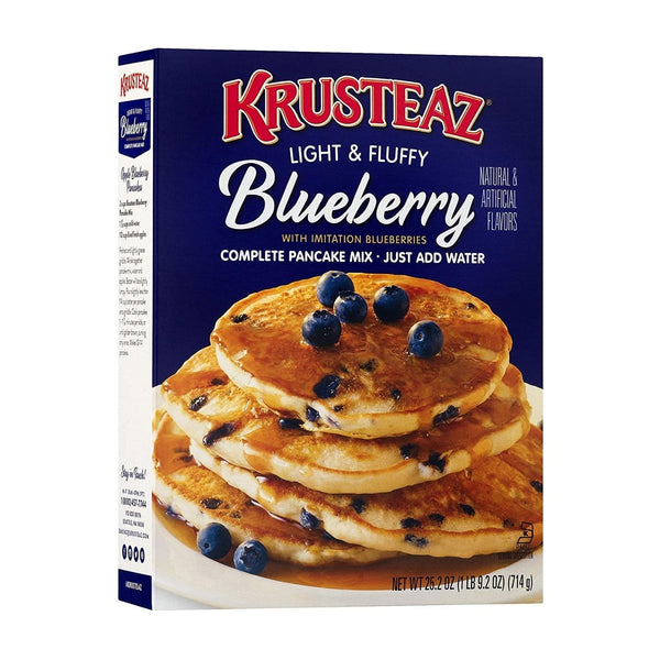 Krusteaz Blueberry Pancake Mix, 25.2 OZ - Trustables
