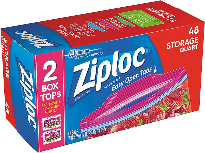Ziploc 40-Count Gallon Plastic Storage Bags in the Plastic Storage Bags  department at
