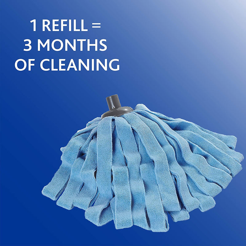 O-Cedar Microfiber Cloth Mop Refill with 3 Piece Handle, 1 CT - Trustables